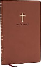 NKJV Ultra Thinline Bible Brown Leathersoft