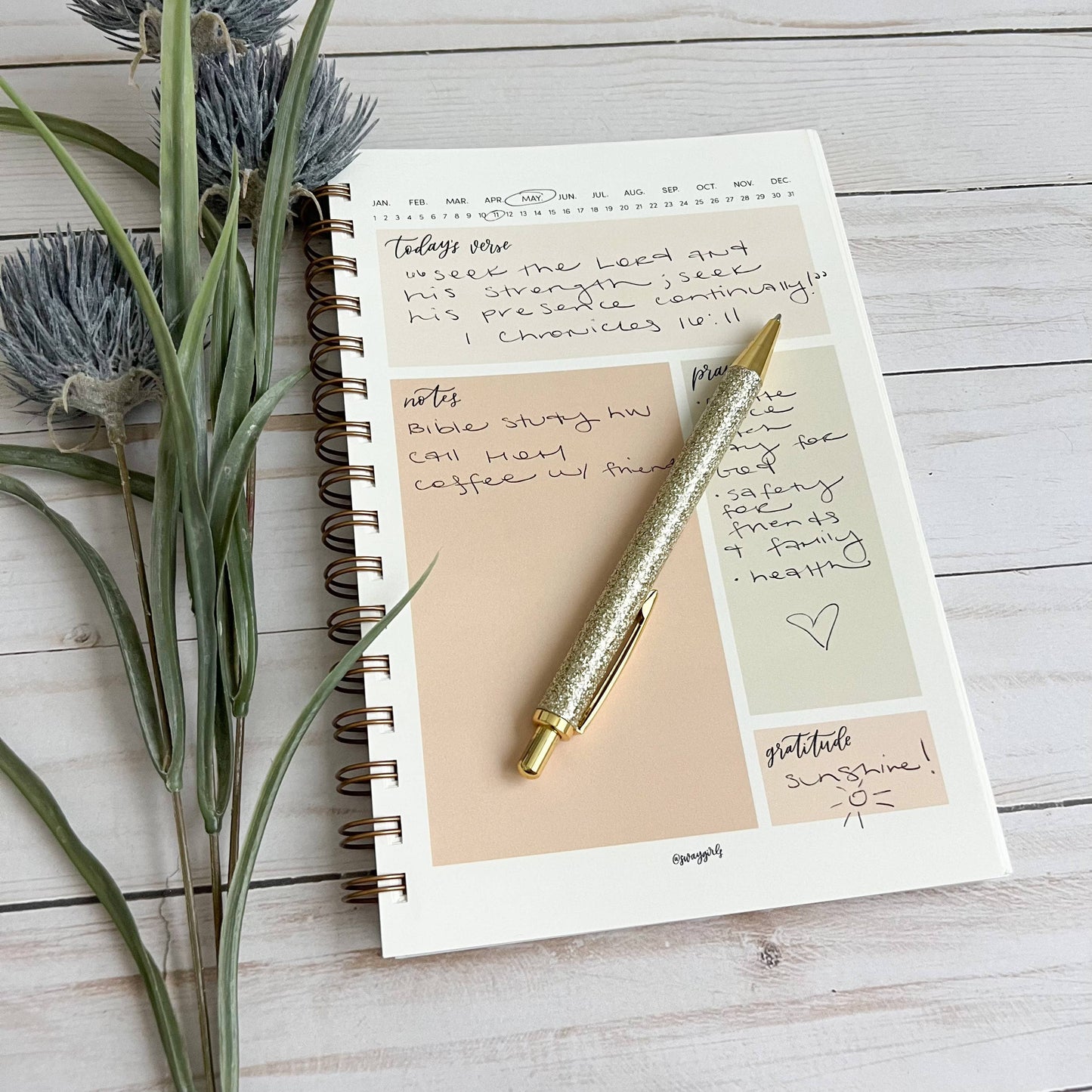 Bible study notebook | Bible journal | Christian notebook