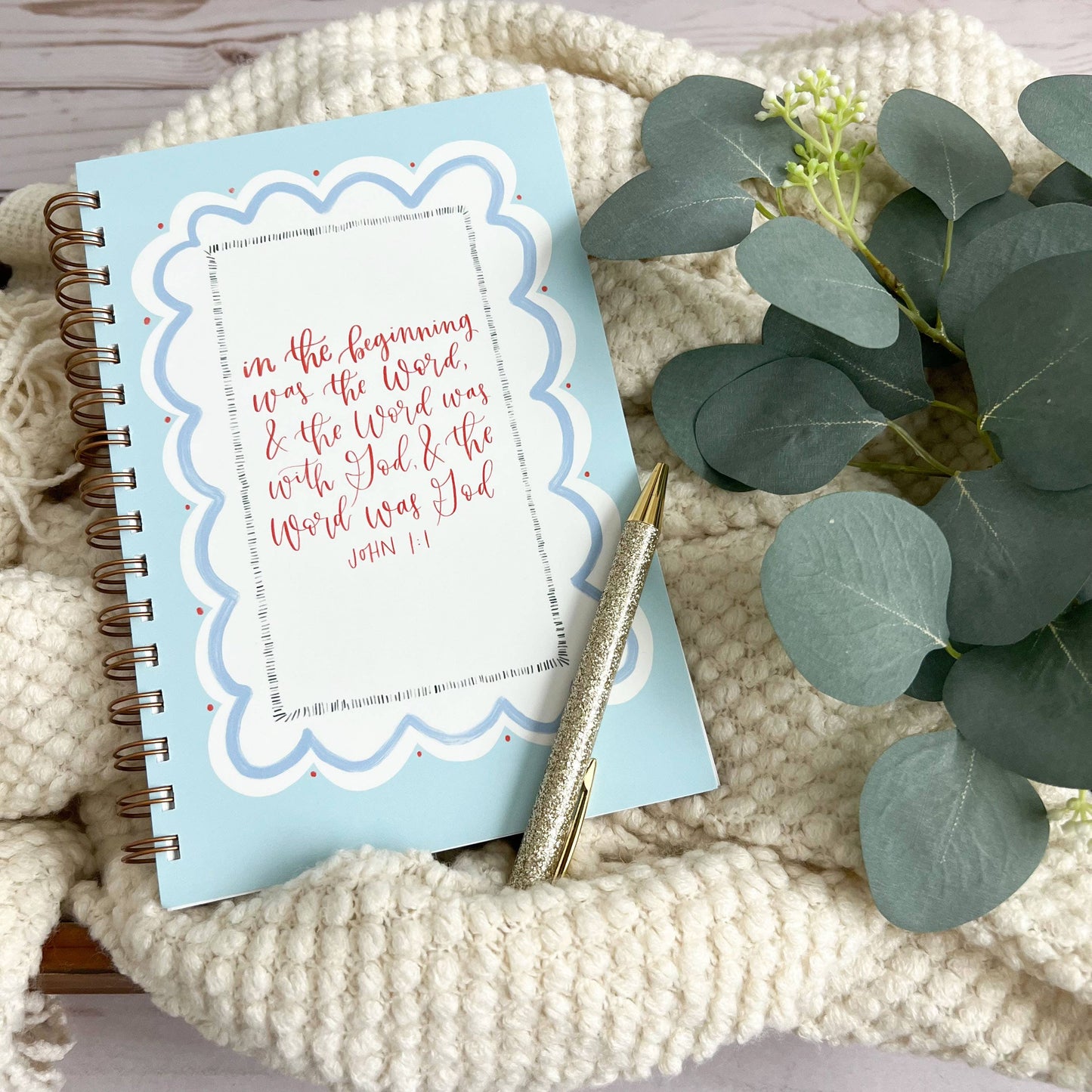 Bible study notebook | Bible journal | Christian notebook