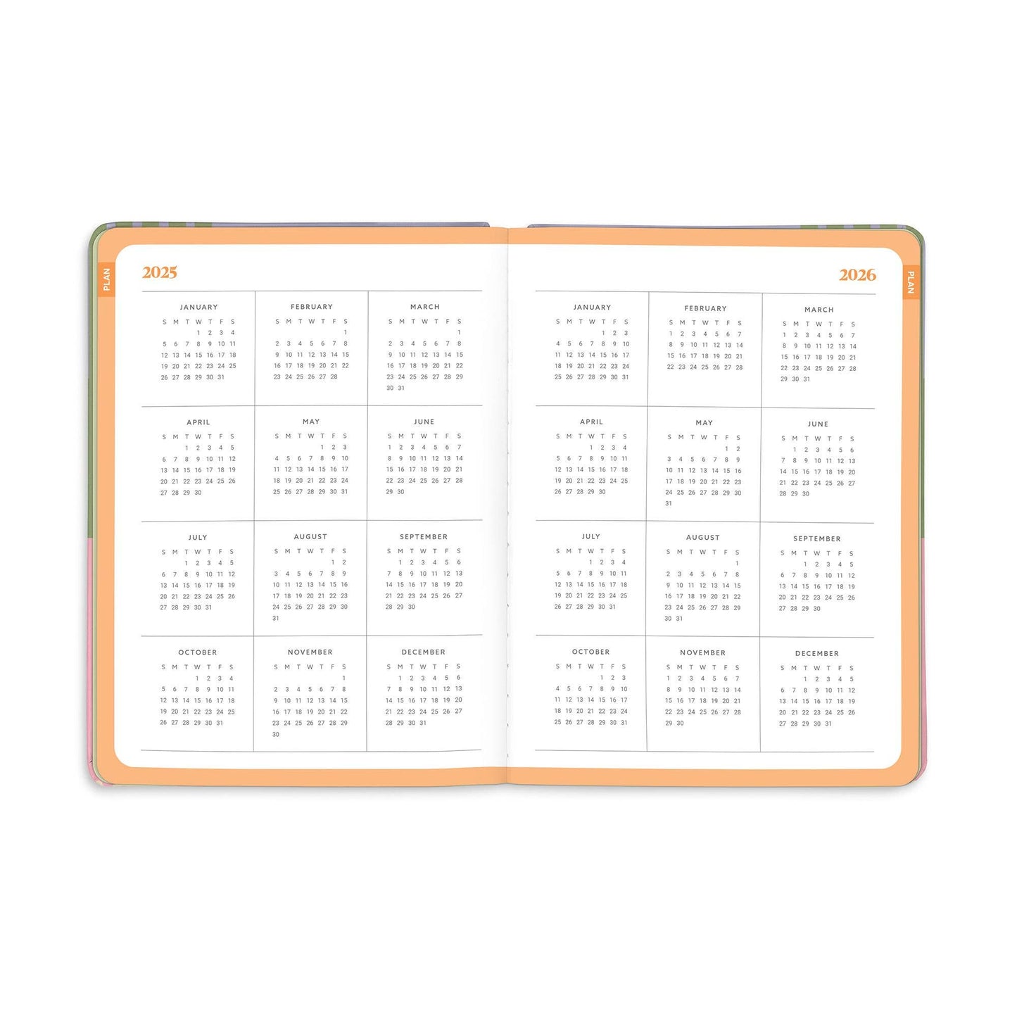 2026 Color Block Good Day Planner