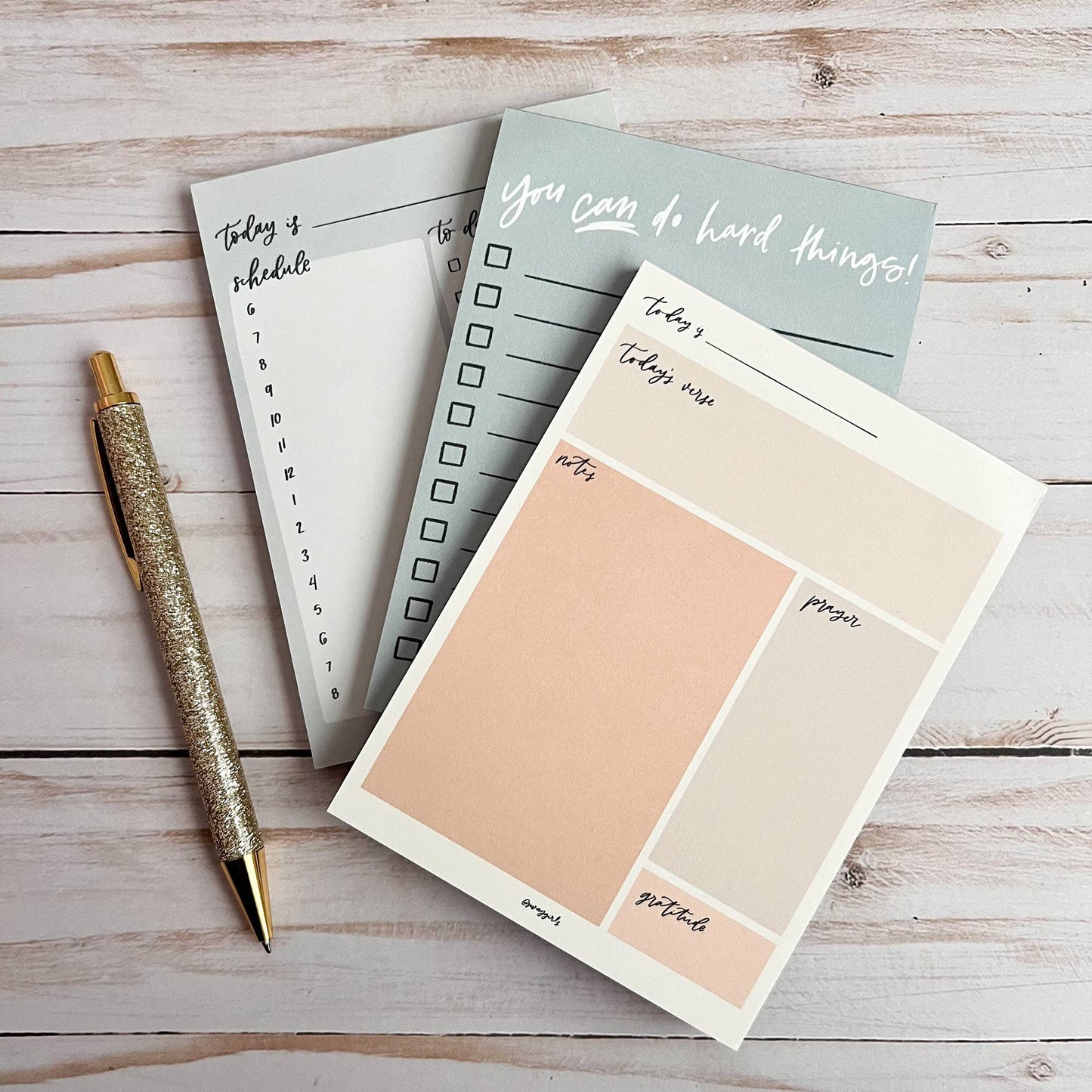 Bible study notepad | Bible journaling worksheet