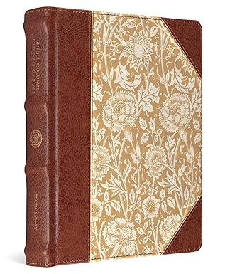 ESV Single Column Journaling Bible Antique Floral Design