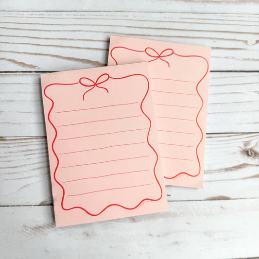 Cute to do list notepad | Handmade notepads | Gift for mom