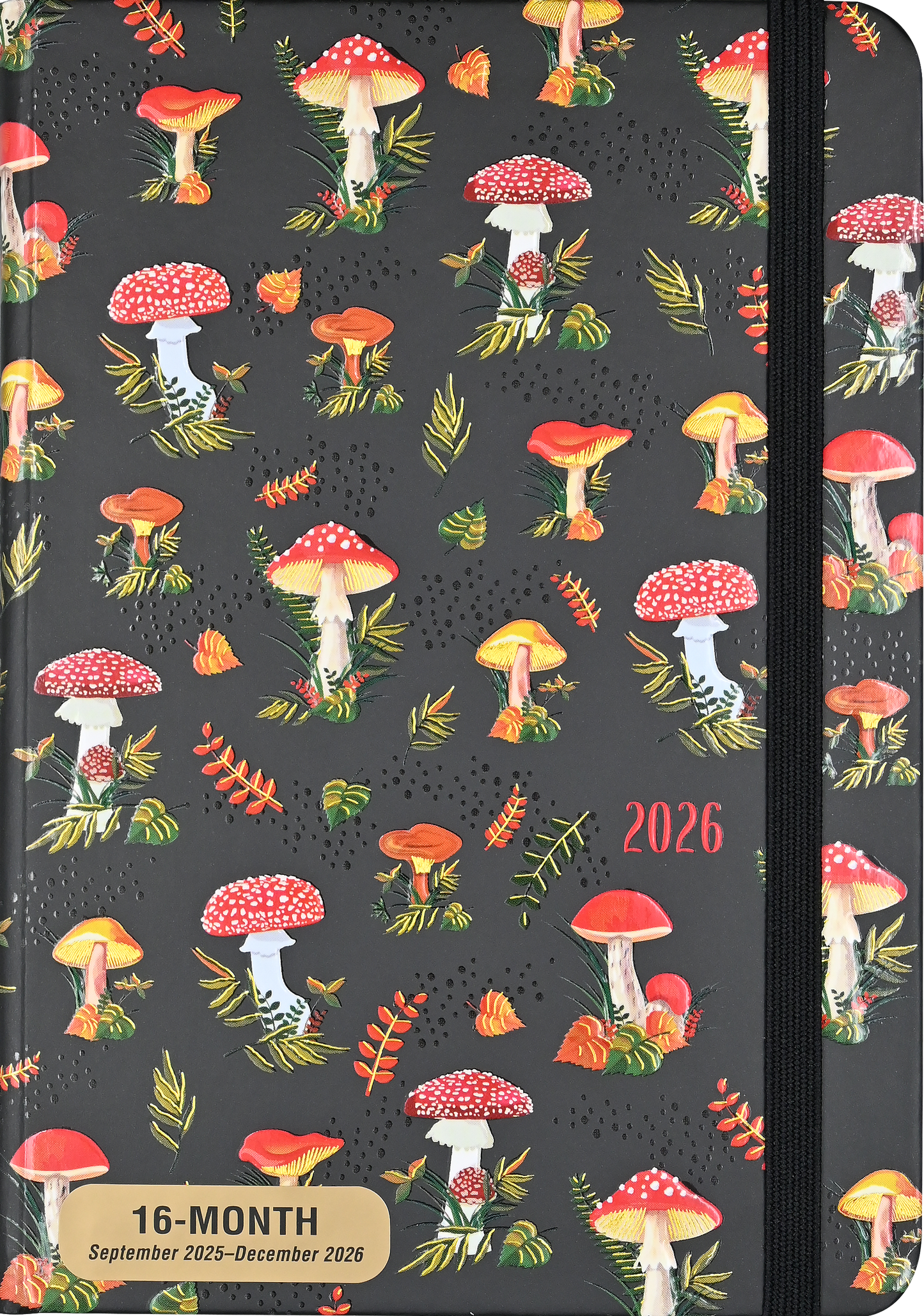 2026 Mushrooms Weekly Planner