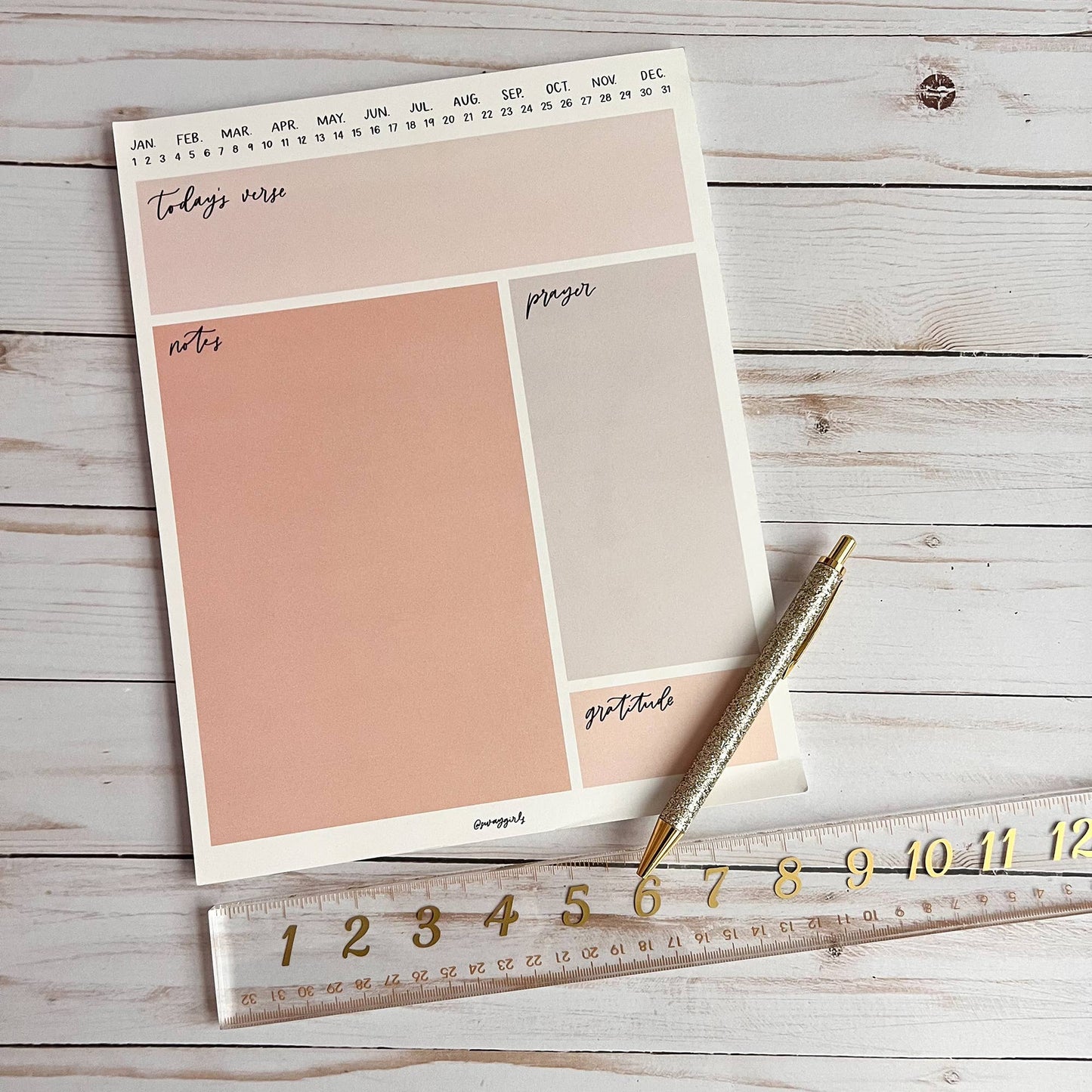 Bible study notepad | Bible journaling worksheet