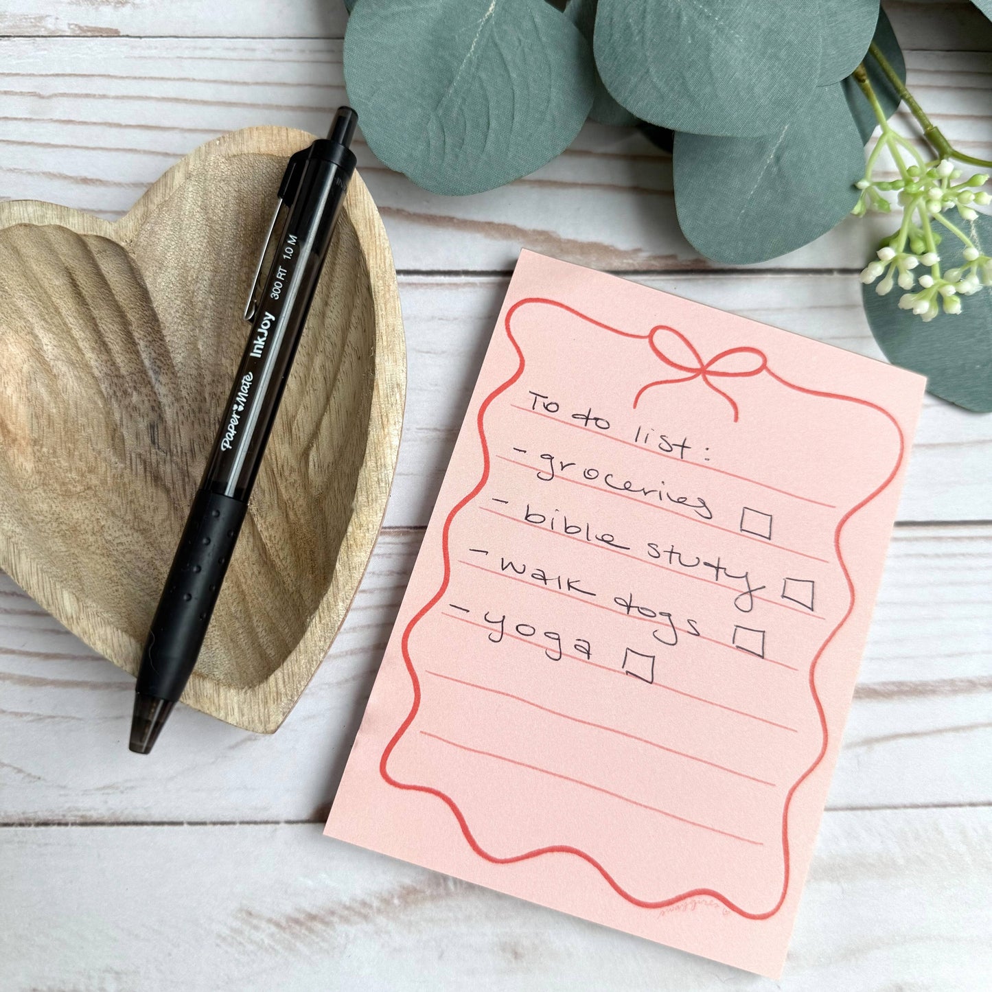 Cute to do list notepad | Handmade notepads | Gift for mom