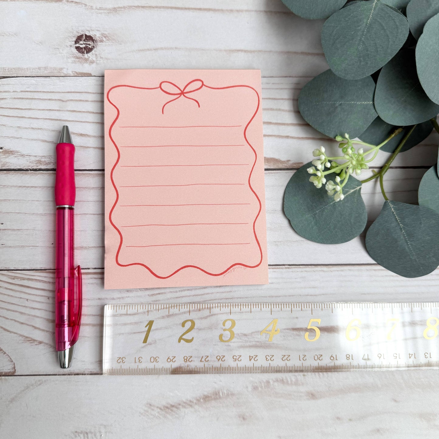 Cute to do list notepad | Handmade notepads | Gift for mom