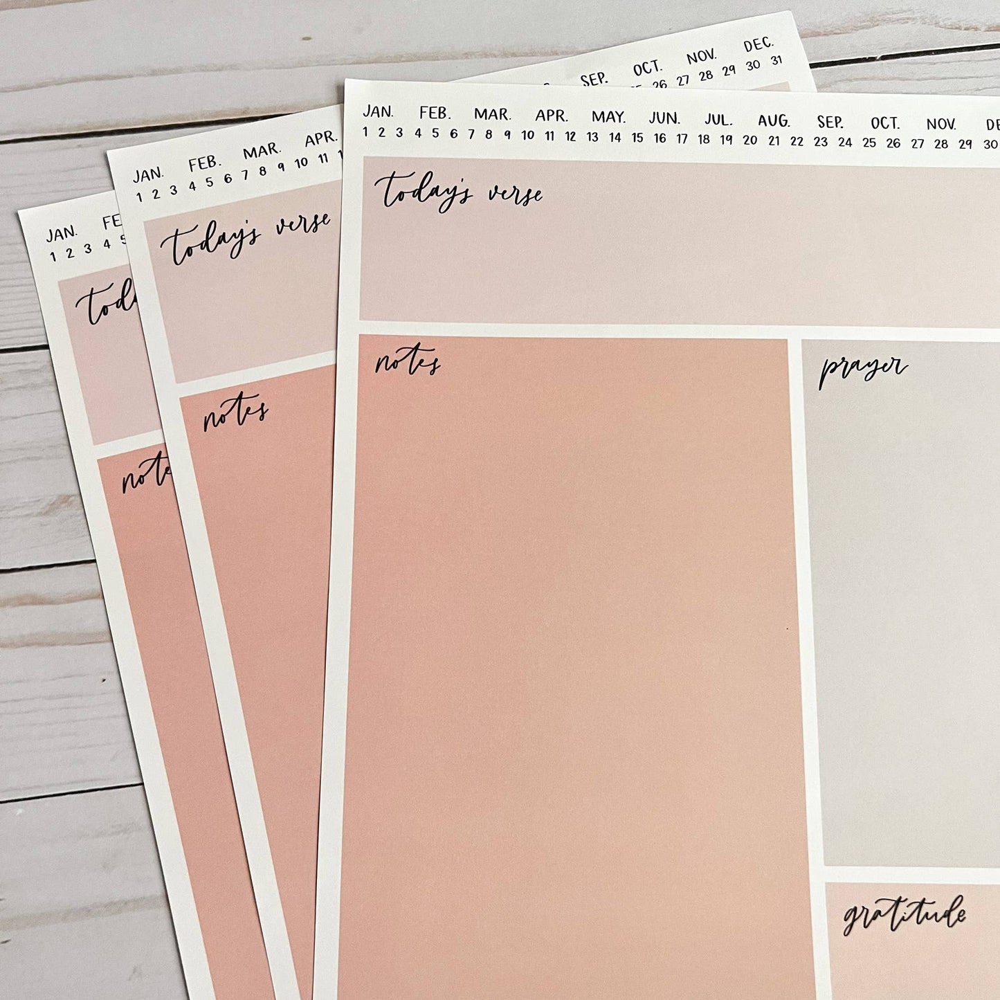 Bible study notepad | Bible journaling worksheet