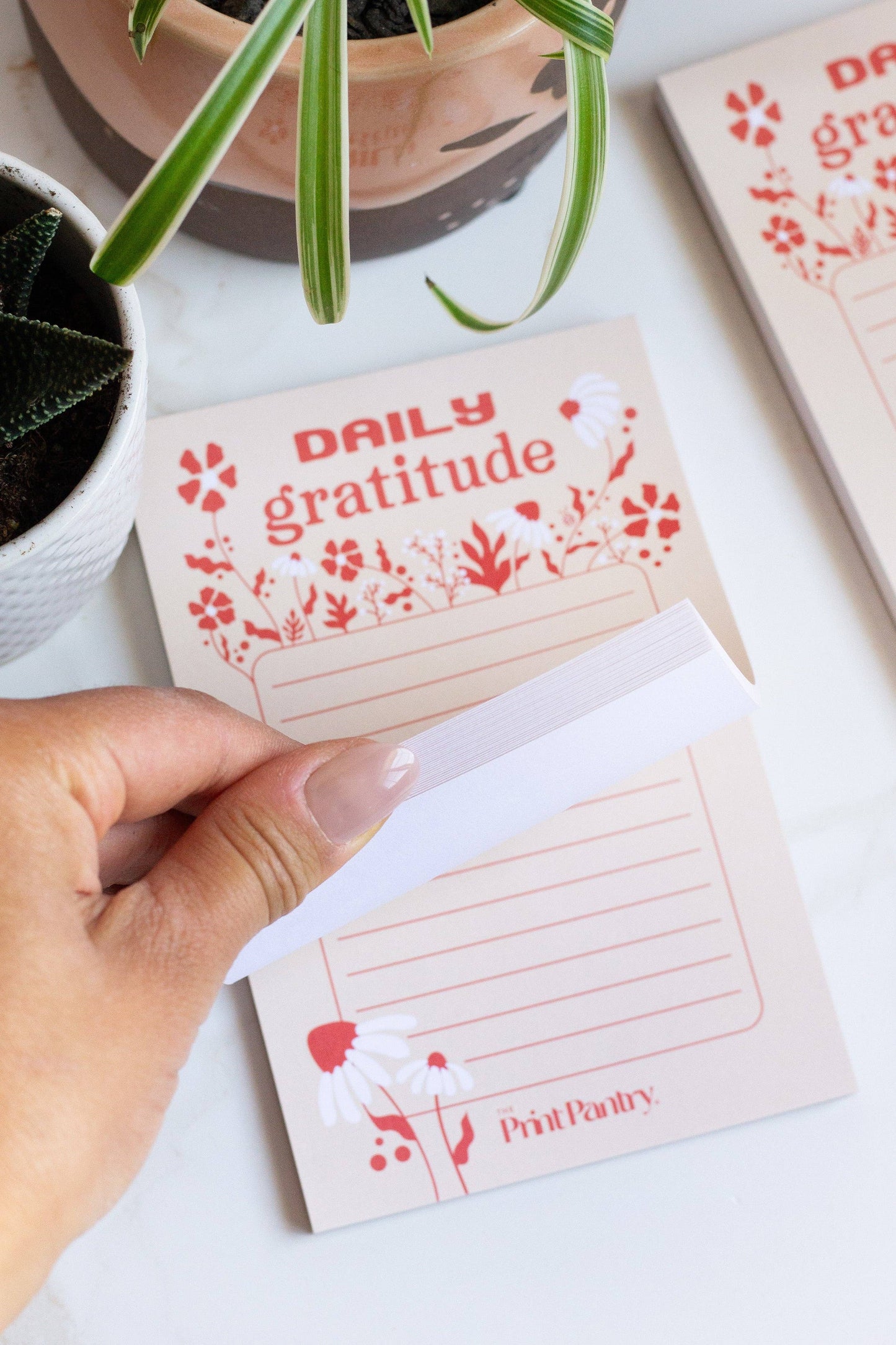 Daily Gratitude Notepad