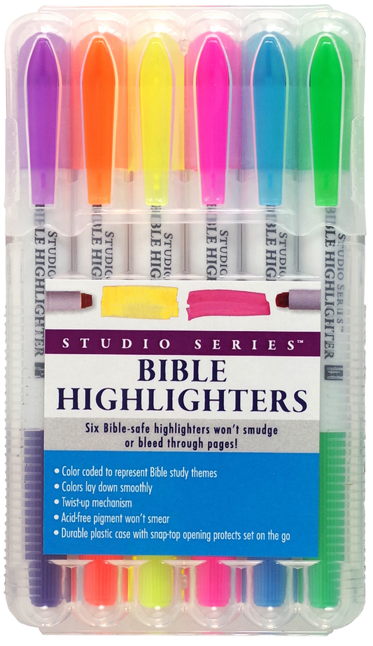 Bible Highlighters (Set of 6)
